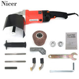 Satin Machine Brush Sander Sanding Roller 1400 Watt 220 V/50 Hz 600-3000RPM For Grinding Smooth Brush Structuring Matting Satin