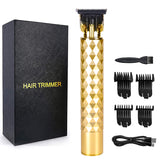 2020 USB T9 Rechargeable Hair Clipper Electric hair trimmer Cordless Shaver Trimmer 0mm Men Barber Hair Cutting Machine for men