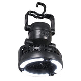 Camping Light Fan For Tent Portable Ceiling Fan With LED Light Camping Hanging Lantern For Survival Hiking Emergency