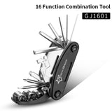 Mountain Cycle Screwdriver Tool 16 In 1 Mountain Bicycle Tools Sets Bike Bicycle Repair Tools Kit Hex Spoke Wrench