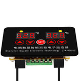 ZFX-W1012 Digital Thermostat Incubator Temperature Controller W1012 Thermoregulator Two Relay DC12V 24V AC 220V