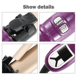 360 Degree Rotating Intelligent regulation Automatic Electric Curling Iron 30 Seconds Rapid Heating Hiar Styling US Plug