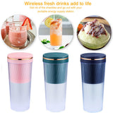 350ml Portable Electric Mixer Juicer USB Cup Blender Electric Household Orange Juicer Mini Fast Blender Kitchen Appliances