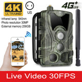 4G Hunting Trail Camera MMS 20MP 1080P telecamere Wireless per animali selvatici cellulari 0.3s telecamera di sorveglianza