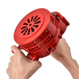 Sound Detector Portable Hand Crank Alarm Plastic Shell Manual Operated Air Raid Alarm ultra sound detector
