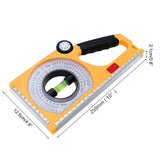 Magnetic Angle Finder Slope Meter SlopeRuler Engineering Inclinometer ABS Multifunction 1PC Universal Measuring Instrument