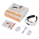 Electric Neck Massage Cervical Pain Relief Infrared Magnetic Therapy Acupoints Pulse Shoulder Body Neck Massager massageador