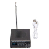 Portable Radio Receiver Full Band Scanner FM AM (MW SW) SSB (LSB USB) Handheld Recorder Receiver Si4732