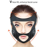 EMS V Shape Face Lifting Massager Face Slimming Mask Anti Wrinkle Reduce Double Chin Cheek Lift Up Belt Face Slimming Device