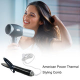 7-in-1 Multi-Function Rechargeable Professional Negative Ion Hair Dryer With Comb Curling Wand With 7 Attachments