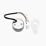 DC 12V Waterproof Motorcycle 2 in 1 Tachometer RPM Gauge Fuel Level Gauge Meter With Digital LED Indicator Motorbike Instrument