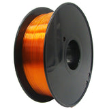 X MOONLEE 3D PLA Filament 1.75mm 1KG 3D Printer PLA ABS TPU PETG Carbon 3D Plastic Printing Filament PETG Transparent Orange
