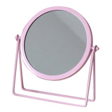 Light Luxury Retro European Metal Gold Home Desktop Geometry Mirror Makeup Mirror Dormitory Makeup Mirror