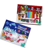New Christmas Gift box Pop Its Fidget Toys Antistress Popet Push Down Games Figet Toy Large Simple For Kids Gifts Surprise Box