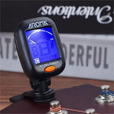 Multifunction Adjustable Clip-on Guitar  Tuner 360 Degree Rotation Lcd Display Ukulele Bass Instrument Electronic Digital Tuner