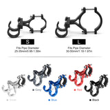 YSANAM Bike Handlebar Hanger Bicycle Frame Luggage Mount Hook Cycling Handlebar Hanger Bicycle Pipe Mount Holder Trunk Bicycle