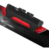 LED USB Rechargeable Mountain Bike Cycling Light Taillamp Safety Warning Light Bicycle Light Waterproof Rear Tail Light