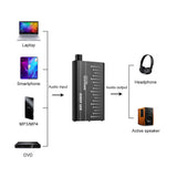 SUCA Mini HIFI Fever High Power Headphone Amplifier Portable Ear Amplifier With Dual NE5532 Op Amp For Mobile Phone DIY