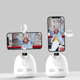 Auto Follow Phone Bracket 360° Face Tracking Phone Holder, Camera Selfie Stick Rotation for VLOG Camera Live