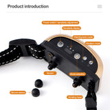 Dog Anti Barking Device Automatic USB Dogs Training Collar Dog Stop Barking Vibration Rechargeable Bark Collar with Electricity