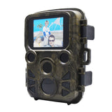 Mini Hunting Camera Waterproof 16MP 1080P Wildlife Scout Camera with Night Vision Hunting Game Camera Photo Traps Hunter Cam