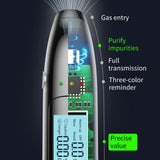 Portable Alcohol Tester High-Sensitive Electronic Breathalyzer Non-Contacting Detector USB Rechargeable with Digital LED Screen