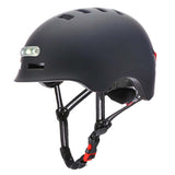 Cycling Helmet Breathable &amp; Comfortable Safety Helmet with Front &amp; Rear Light 4 Light Modes for Men Bike E-Bike Electric Scooter