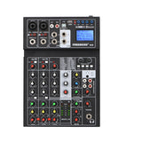 Freeboss E6 6 Channel Bluetooth 24 Dsp effect USB Record Computer Record Karaoke Party Studio Mobile Live Broadcast  Audio Mixer