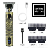 USB Electric Hair Clippers Rechargeable Shaver Beard Trimmer Professional Men Hair Cutting Machine Beard Barber Hair Cut