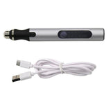 1500Mah 8W DIY Electric Engraving Pen Engraving Pen Mini Set for Metal Glass 3.6-4.2V 18000r/min 0-70mm Depth