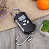 Portable 200Kg Hanging Scale Digital Scale Electronic Fishing Weights Pocket Scale Luggage Scales Hook Scale