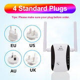WIFI Repeater 300M Single Frequency Wireless Wi-Fi Booster Access Point WLAN Repiter Wifi Range Extender Signal Amplifier