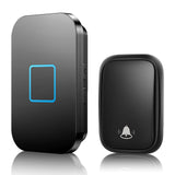 FA88 No Battery Required Wireless Doorbell 150M Remote Smart Home Self-powered Button Calling Bell US EU UK Plug 60 Chimes
