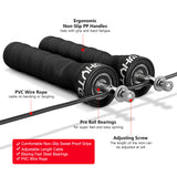 Anti-slip Sweat-absorbent Belt Racing Bearing Skipping Rope Bearing Skipping Weight-bearing Jump Fitness Training Adjustable
