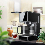 American coffee machine household coffee pot automatic drip type coffee maker mini brewing coffee and tea machine