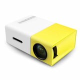 USB Led Projector Mini Home Theater Cinema Beamer AV SD Audio Hdmi-compatible 1080P HD Full Screen Video Media Player Yg300 Pro