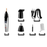 3in1 rechargeable nose trimmer beard trimer for men ear cleaning eyebrow nose hair trimmer for nose and ear shaver hair removal