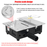 Mini Multifunctional Tablesaw Electric Desktop Saws Small Household DIY Cutting Tool Woodworking Machine