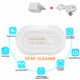 1/2PCS CPAP Cleaner Ventilation Disinfector Sterilizer with Rechargeable Battery Operated for CPAP/APAP/BIPAP Machines