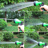7.5M/15M Retractable Coil Magic Flexible Garden Water Hose For Car Hose Pipe Plastic Hoses garden Watering with Spray Guns