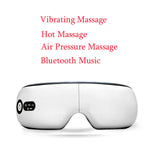Electric Smart Airbag Vibration Eye Massager Hot Compress Bluetooth Music Eye Massage Relieve Fatigue Dark Circles Eye Protector