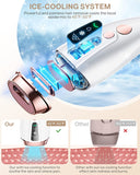 IPL Hair Removal Device 999999 Flash Laser Epilator LCD Display with Ice Cooling Function Bikini Ipl Laser Hair Removal Painless