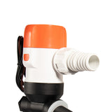 Universal 1100 GPH Boat Tournament Marine Livewell Pump 12V, Compact
