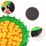 Pet Food Bowl Anti-choking Dog Bowl Training Mat Sniff Pad Dogs Snuffle Leak Food Anti Choking Mat Feeding Intelligence Mat
