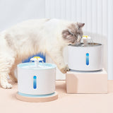 Pet Dog Cat Water Fountain Electric Automatic Water Feeder Dispenser Container LED Water Level Display For Dogs Cats Drink