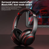 100% Original Lenovo Thinkplus TH40 Headphone HIFI Sound Bluetooth Stereo Music Earphone Gaming Headset Noise Reduction w/ Mic