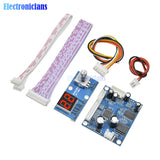 DSP Digital Red Reverberation Module Stereo Karaoke Reverberation Board DC 5V Mixer Module 0-99 100 effects for Audio Power