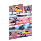 Alloy 3.5 Channels RC Helicopter Fall Resistant Electronic Charging Plane Model Toys for Kids