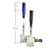PC Progressive USB 2.0 Handbrake for G25/G27/G29/T300/T500 Racing Games FANATECOSW DIRT RALLY Hand Brake Adjustable Blue Black