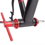 Bicycle Headset BB Bottom Bracket Press Installation Tools Bike Double-Side Press-In Long Service Life Repair 225mm Lengthened